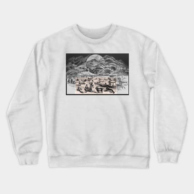 Landscape in Asia Crewneck Sweatshirt by Marccelus